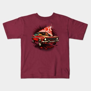 coche fuego Kids T-Shirt